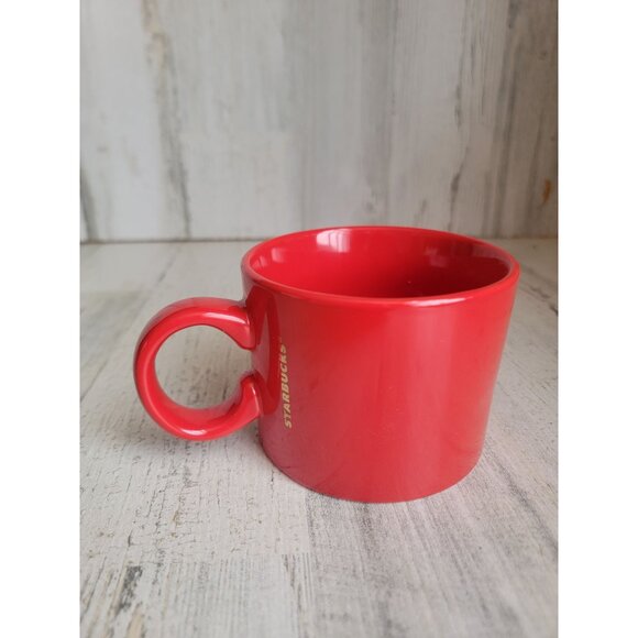 Starbucks 12oz Red Xmas cup home decor mug - Picture 1 of 5